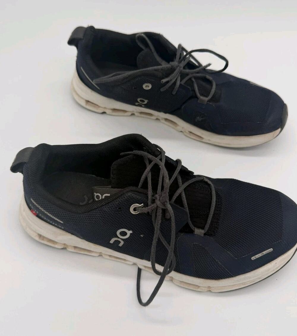 On Shoes Kids Size 6Y Blue Mesh Running Sneakers Athletic Low Top Lace Up